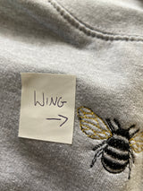 Bee Sweatshirt MEDIUM (Wing Faulty)