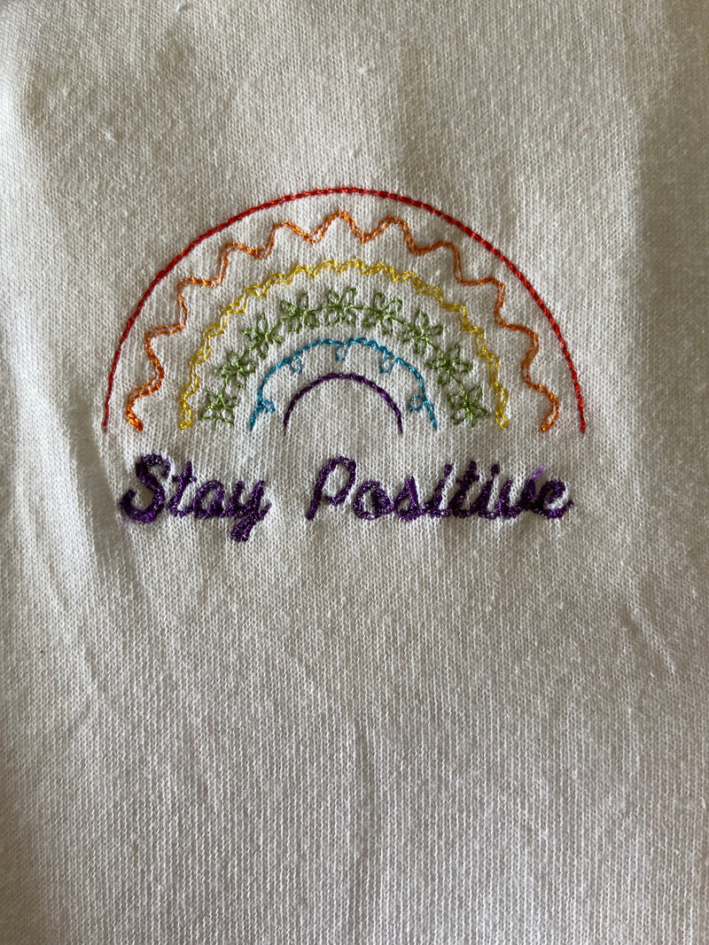 Rainbow T-Shirt MEDIUM (Thick Stitches)