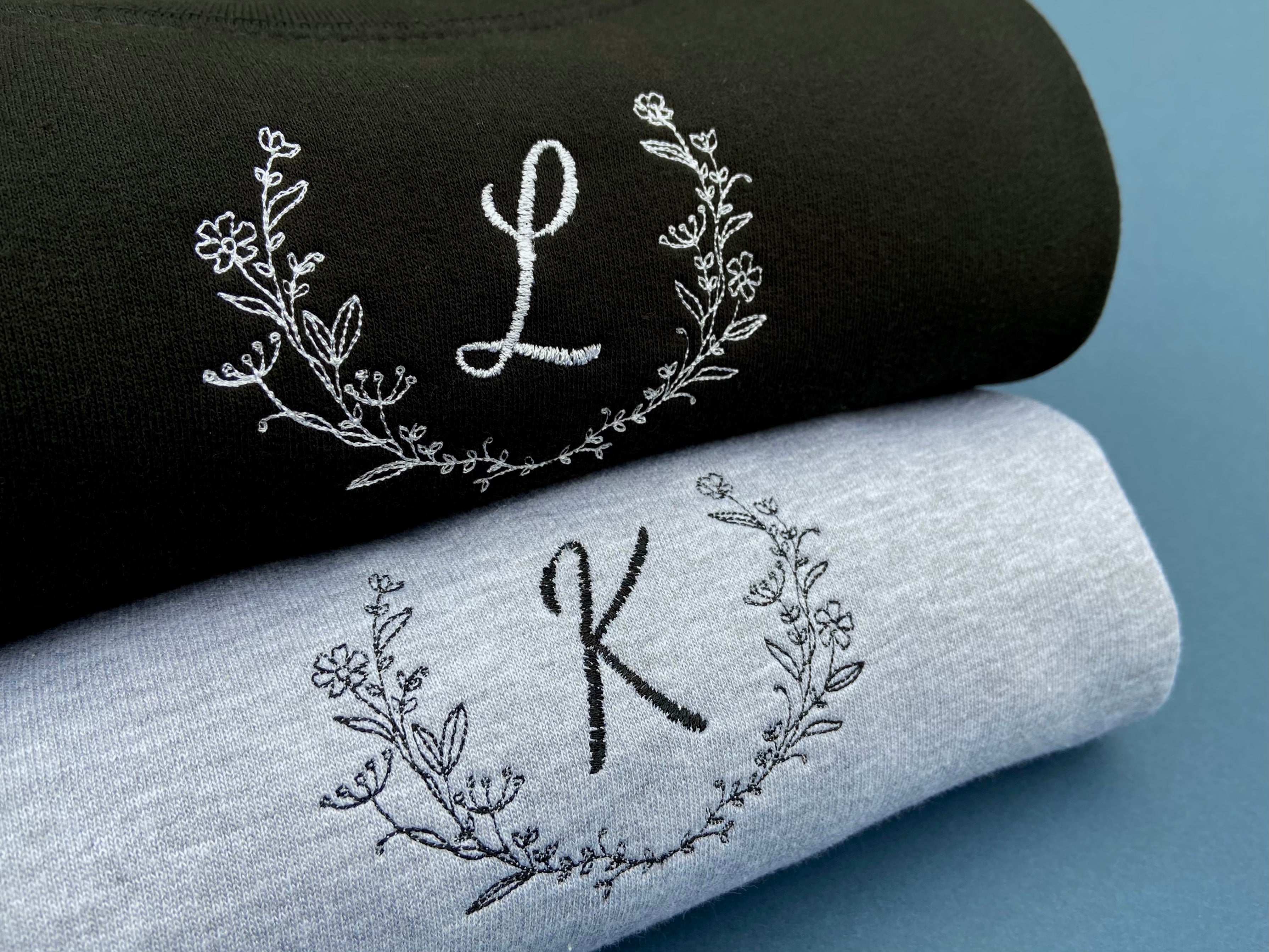 Letter Wreath Sweatshirt
