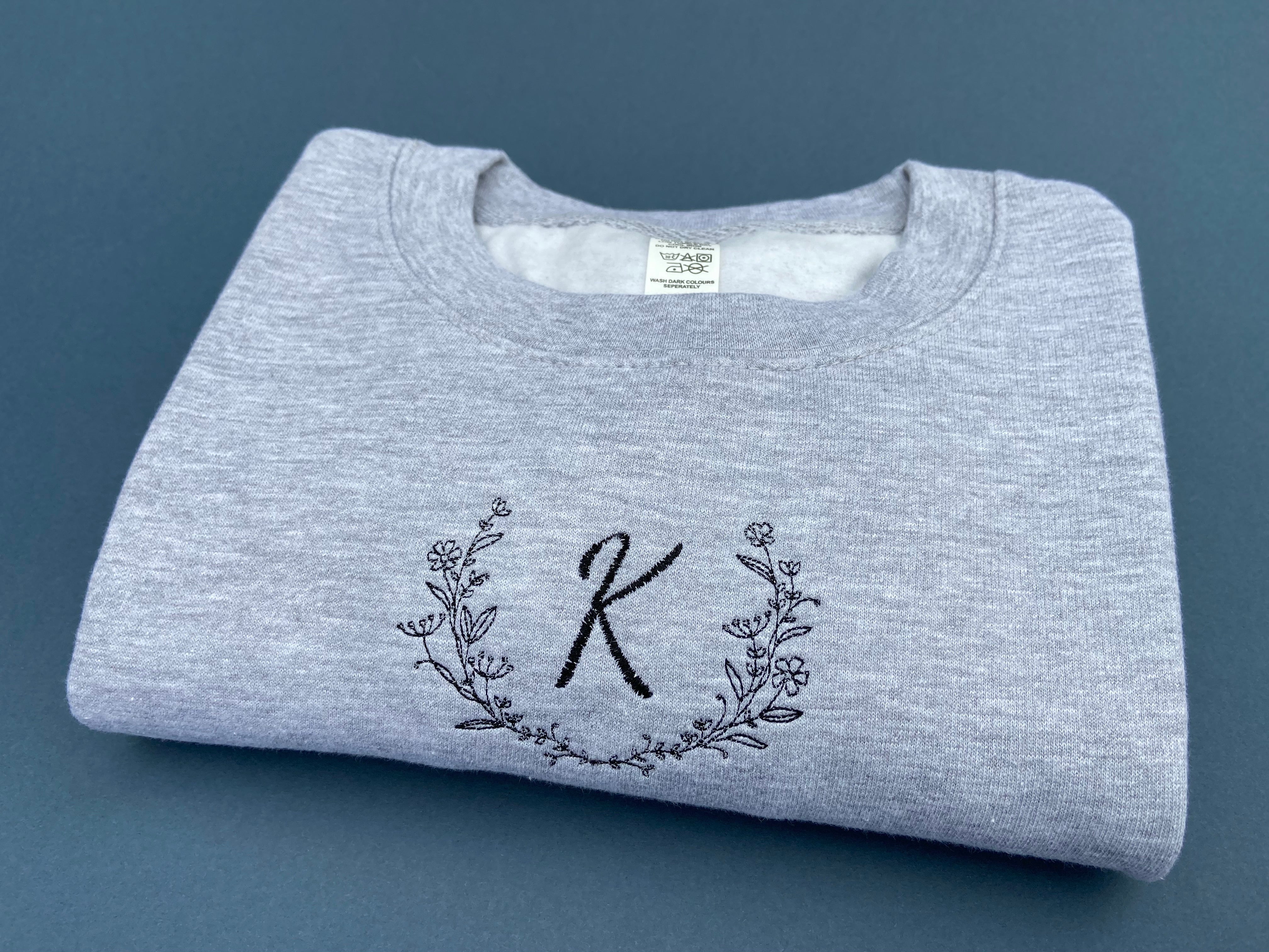 Letter Wreath Sweatshirt