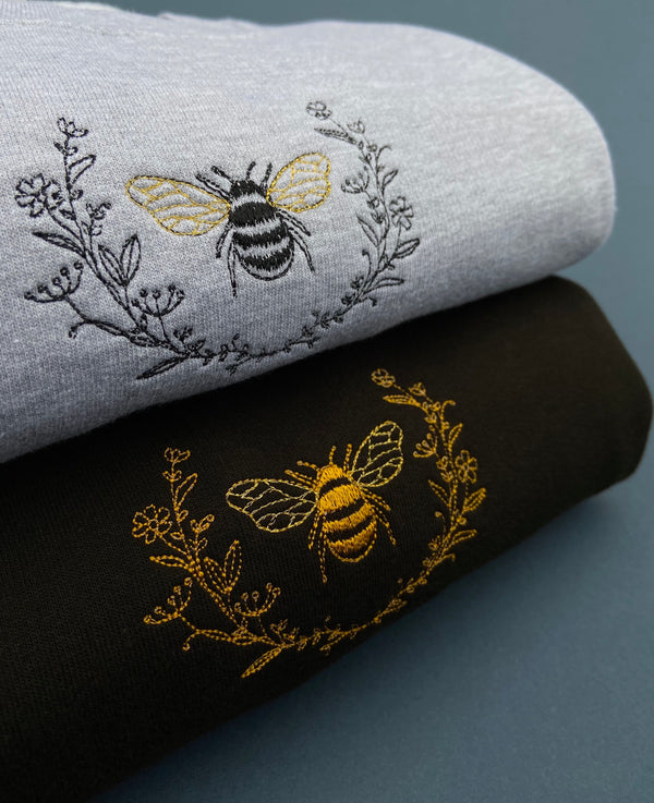 Bee Wreath Hoodie