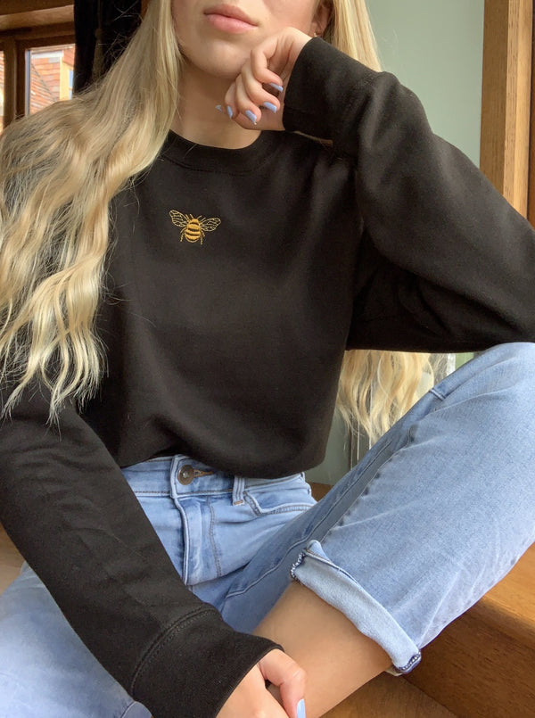 Bee Sweatshirt LARGE (Wing Faulty)