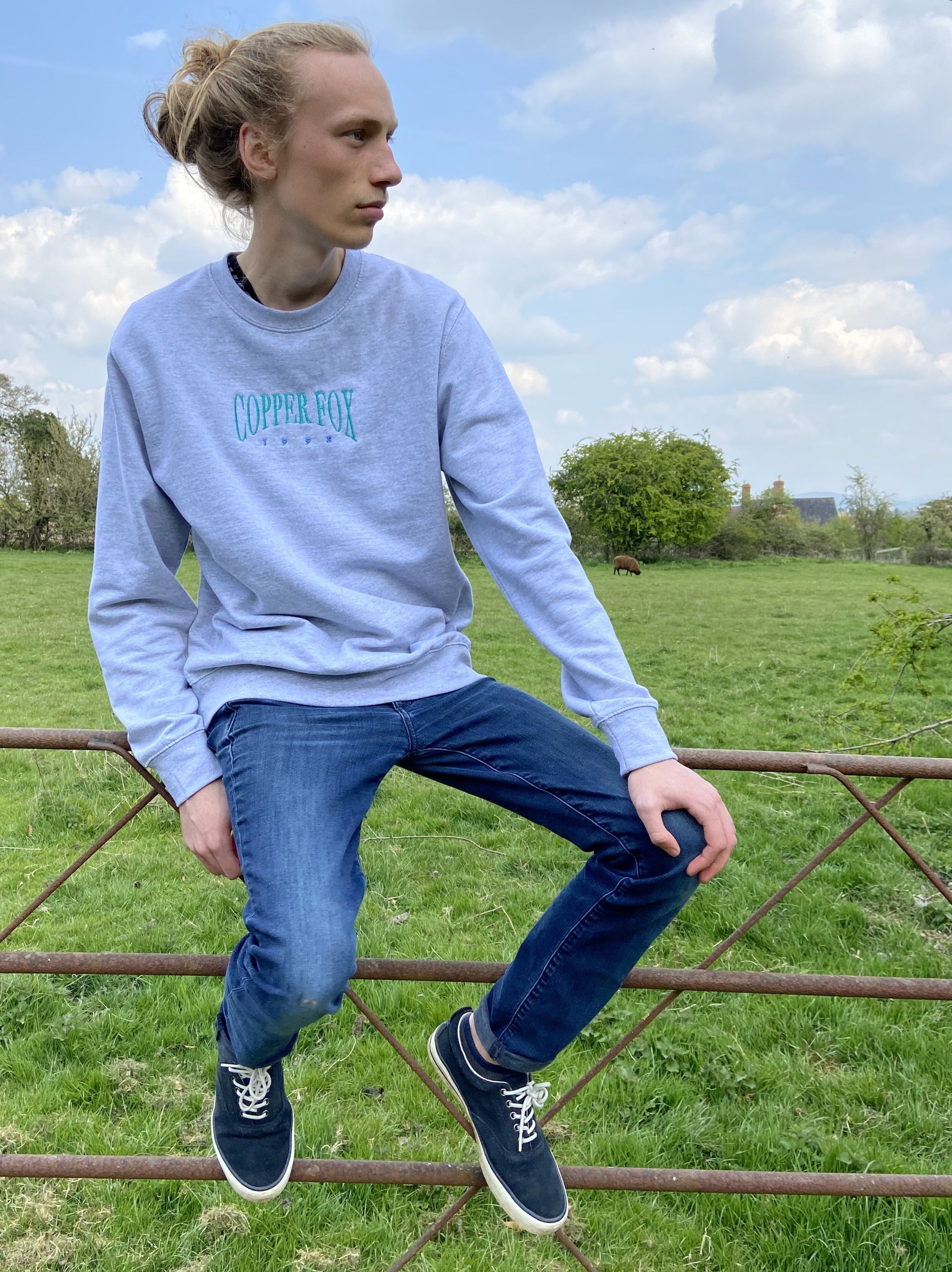 Arched Copper Fox Sweatshirt