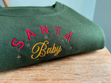 Santa Baby Stars Sweatshirt