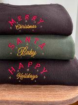 Happy Holidays Stars Sweatshirt