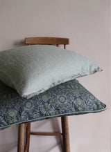 Blue Pattern Cushion Cover