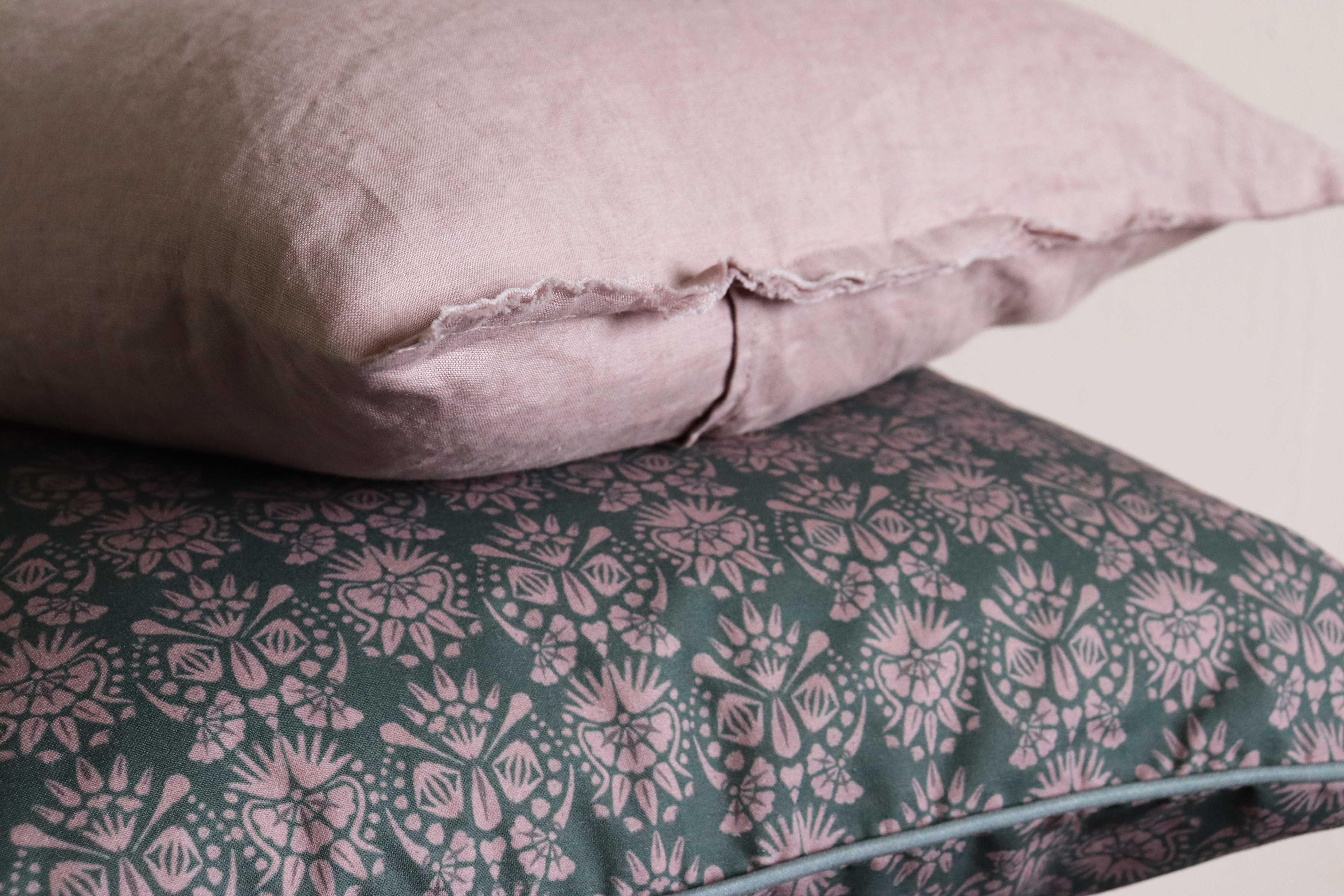 Pink Pattern Cushion Cover
