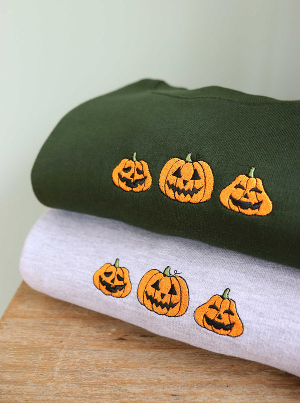 Pumpkin Face Sweatshirt