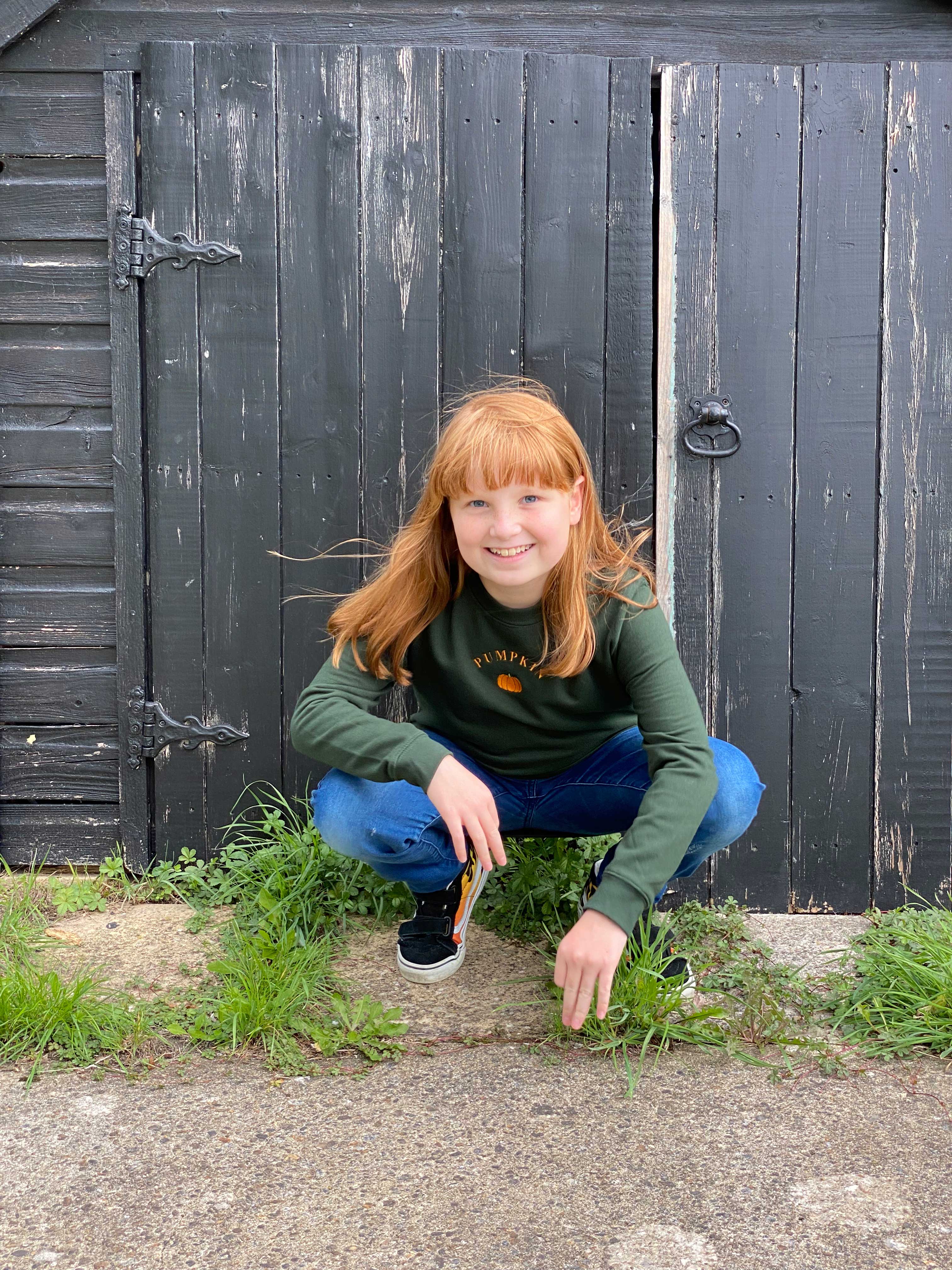 Kids Pumpkin Sweatshirt