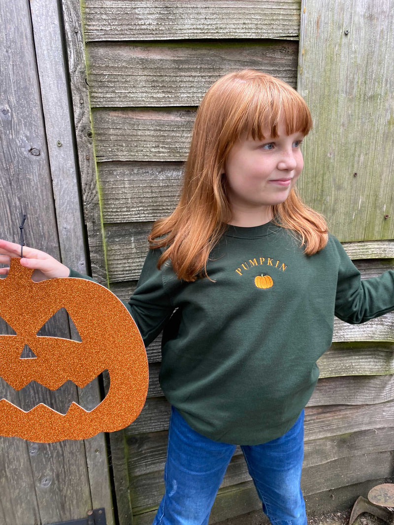 Kids Pumpkin Sweatshirt