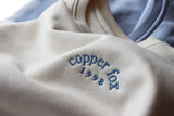 Retro Copper Fox Drop Shoulder Sweatshirt