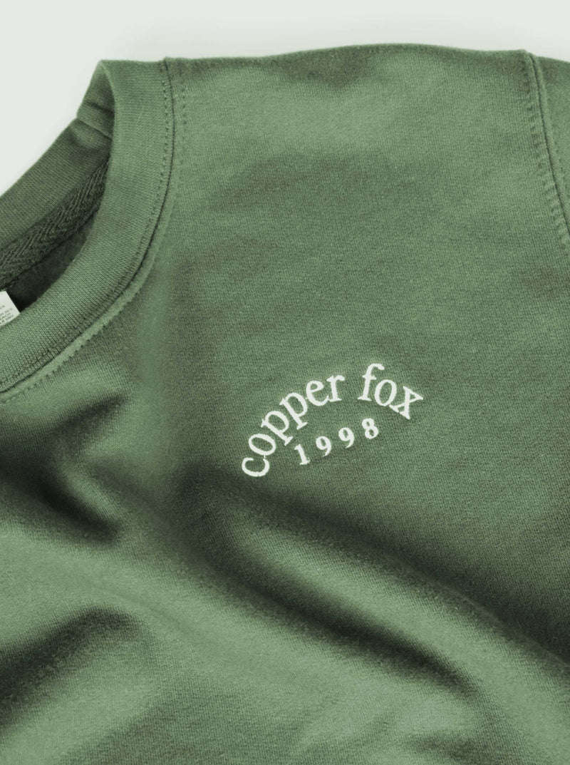 Retro Copper Fox Sweatshirt