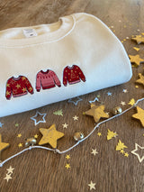 3 Christmas Jumpers Sweatshirt