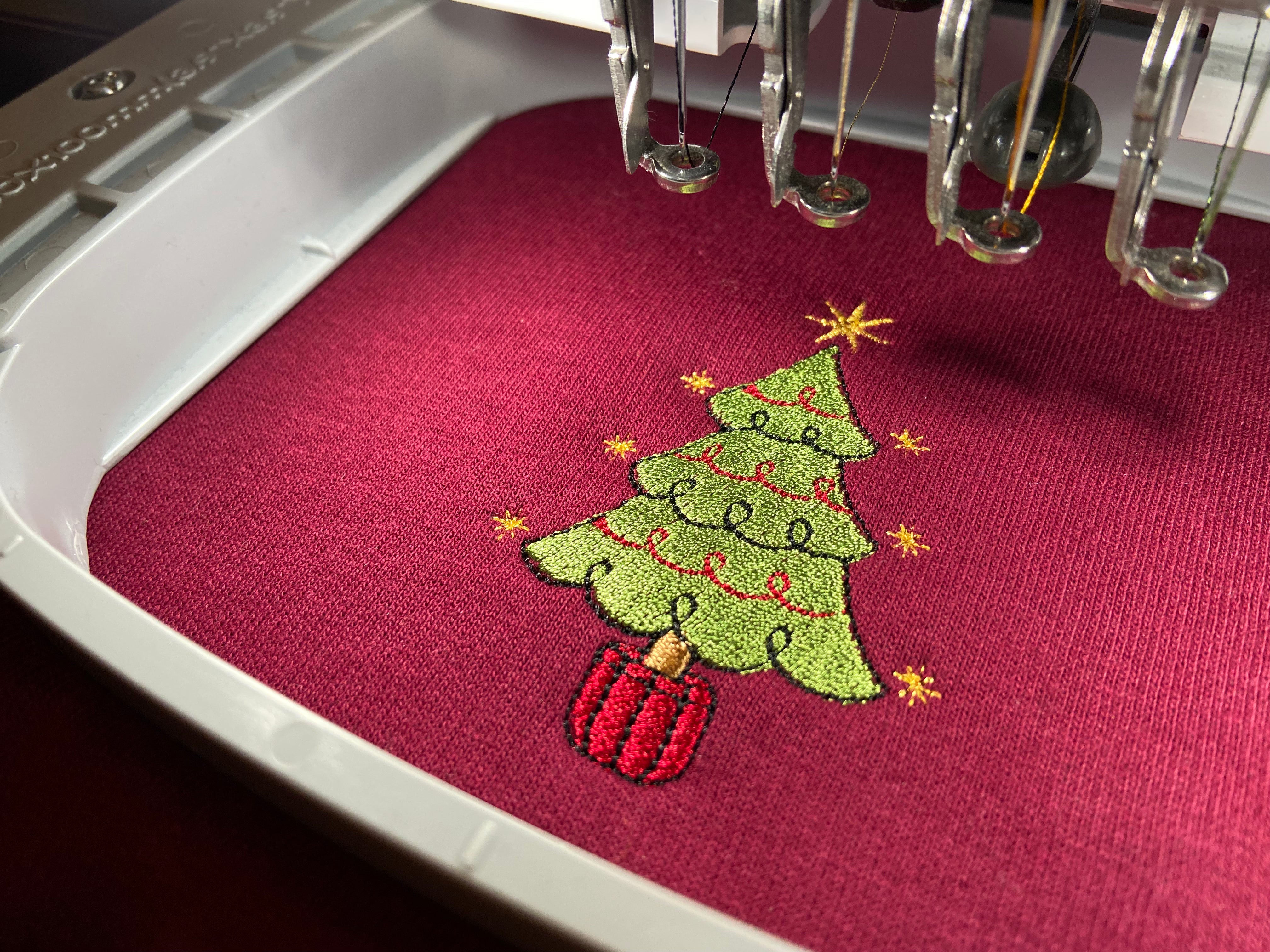Retro Christmas Tree Sweatshirt