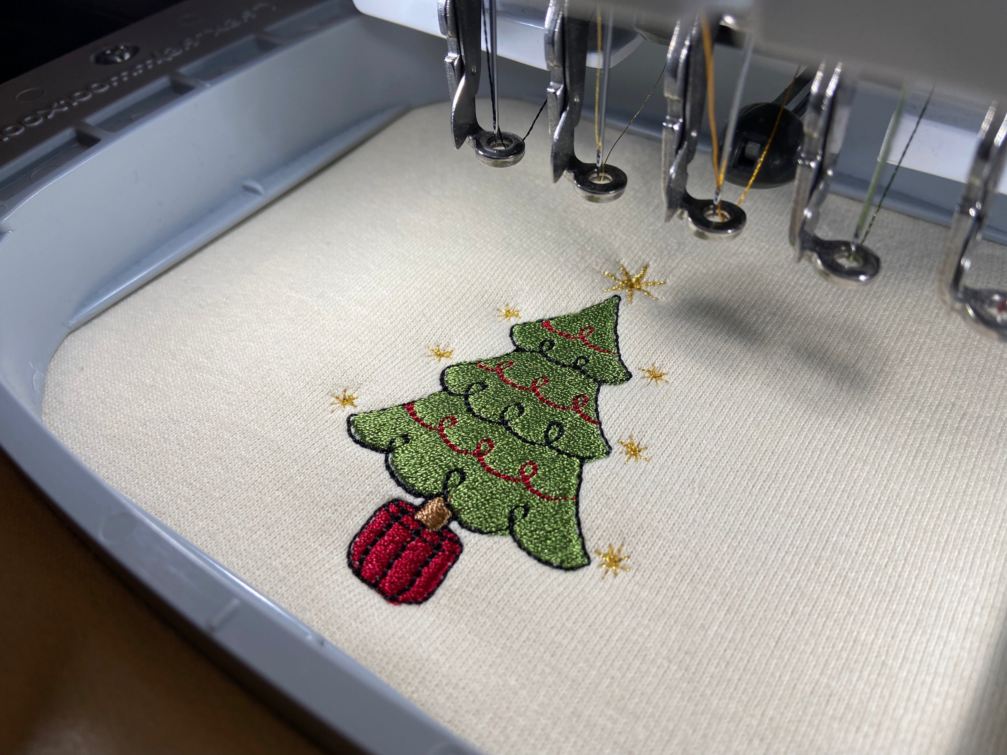 Retro Christmas Tree Sweatshirt